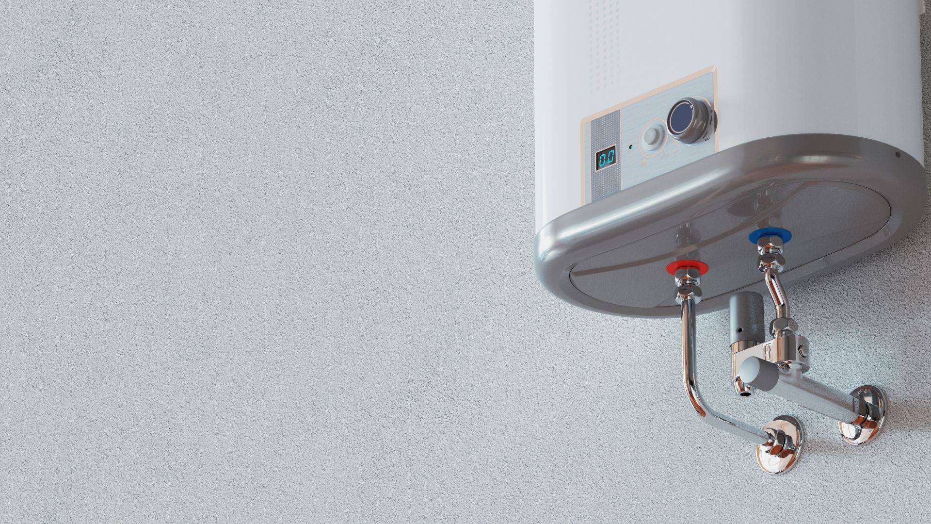 Image of a tankless water heater