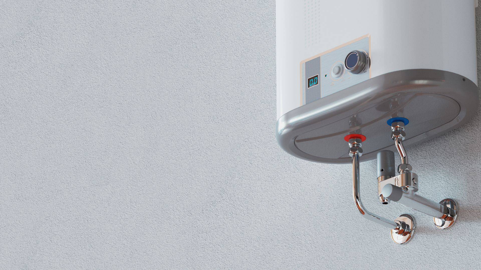 Image of a tankless water heater